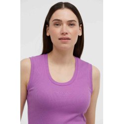 SENSES The Label Damen Top SE2602‑3457‑31 – Ripp‑Top in Lila XL