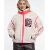 RINO & PELLE Damen Jacke Sinai 7002611 – Teddyjacke mit Reißverschluss & Leo‑Details 42