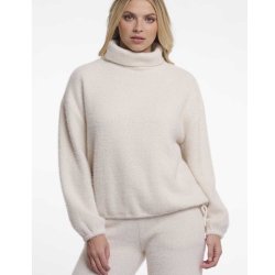 RINO & PELLE Damen Pullover Bellar 7002612 – Kuscheliger Rollkragen‑Pullover in Birch XL