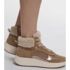 RINO & PELLE Damen High Sneaker Grace 1002612 – Leder‑Mix Sneaker mit Teddy‑Detail