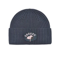 CODELLO Damen Strickmütze – Snoopy-Patch...
