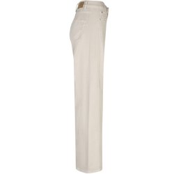 RED BUTTON Damenhose SRB4752 Claudette – Twillhose mit schrägen Nähten & Wide‑Leg Fit (L33) 42
