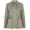 RED BUTTON Damen Robie Jacket SRB4883 – Utility‑Jacke mit Tunnelzug in Light Khaki
