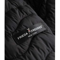 FRIEDA & FREDDIES Damen Jacke Thermolite 266756-99 – Steppjacke mit Kapuze in Schwarz