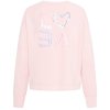 FRIEDA & FREDDIES Damen Sweatshirt 266228 – Sweater mit Tunnelzug in Rosa