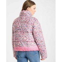 FRIEDA & FREDDIES Damen Jacke 266745 – Fake-Daunenjacke mit Allover-Muster in Fanatic