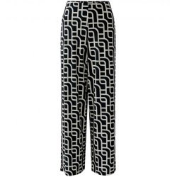 MISS LAGOTTE Damen Hose 96982 – Weite Jerseyhose...