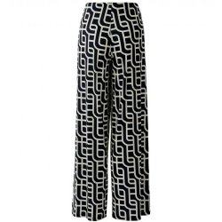 MISS LAGOTTE Damen Hose 96982 – Weite Jerseyhose...