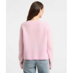 FRIEDA & FREDDIES Damen Cardigan 266347 – Strickjacke mit Knopfleiste in Rosa