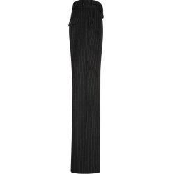 RED BUTTON Damen Hose SRB5050 Cleo – Nadelstreifenhose mit Gürtel