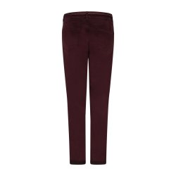 RED BUTTON Damen Hose SRB5023 Tessy Jog – Colour-Hose mit Tunnelzug in Burgundy