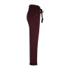 RED BUTTON Damen Hose SRB5023 Tessy Jog – Colour-Hose mit Tunnelzug in Burgundy