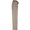 RED BUTTON Damen Hose SRB5156 Korine – Washed Twill Hose mit Gürtel in Truffle