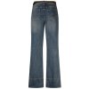 RED BUTTON Damen Hose SRB5096 Brielle – Vintage Jeans mit Scarf
