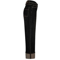 RED BUTTON Damen Hose SRB5076 Kim – Overdye Jeans in Browntinted