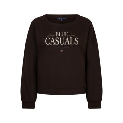 RED BUTTON Damen Sweater SRB5129 Terry – Sweatshirt...