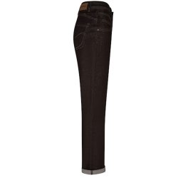 RED BUTTON Damen Hose SRB5086 Relax Colored Denim – Espresso