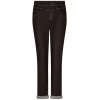 RED BUTTON Damen Hose SRB5086 Relax Colored Denim – Espresso