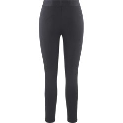 SPORTALM Damen Hose 650451 – Schmale Lederhose mit Gummibund in Schwarz
