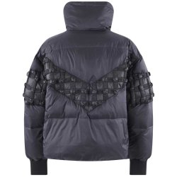 SPORTALM Damen Jacke 010467 – Outdoorjacke mit hohem Stehkragen Schwarz