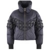 SPORTALM Damen Jacke 010467 – Outdoorjacke mit hohem Stehkragen Schwarz