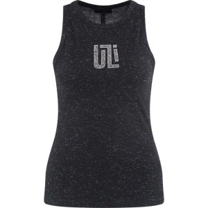 SPORTALM Damen Top 250443 – Glitzertop mit Pailletten in Schwarz