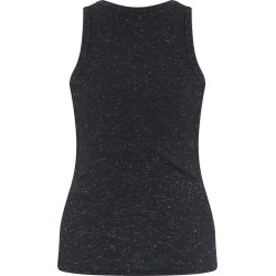 SPORTALM Damen Top 250443 – Glitzertop mit Pailletten in Schwarz