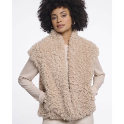 RINO & PELLE Damen Weste Freya 7002611 – Curly...