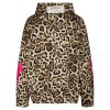 YIPPIE & HIPPIE Damen Hoodie W52‑526 – Leo mit „11“ Print und Pompon‑Detail