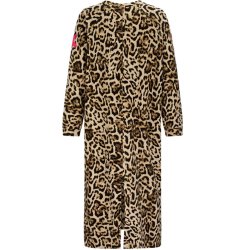 YIPPIE & HIPPIE Damen Kleid W52‑350 – Leo Sweatkleid mit „11“ Print und Pompon‑Detail