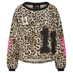YIPPIE & HIPPIE Damen Sweatshirt W52‑546 – Leo...