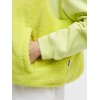 SENSES The Label Damen Weste SE2608‑3890‑24 – Teddyweste mit Druckknopfverschluss in Lime