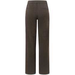 ANGELS Damen Hose Liz Easy 606‑2517‑4209 – Wide Leg Hose in Dunkelbraun