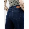 ANGELS Damen Jeans Lara Edgy 350‑2922‑3158 – Wide Leg Jeans „West Coast Denim“ in Mid Blue Used