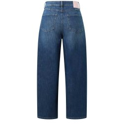 ANGELS Damen Jeans Elly 350330027‑3358 – Wide Leg Jeans in Mid Blue Used