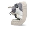 CRICKIT Damen Sneaker Maura 08371460‑43 UMA – Leichter Ledersneaker mit EASY‑IN Funktion in Weiß Leo