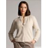 SANI BLU Damen Jacke 9372-940 – Kuschelige Teddyjacke in Creme