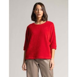 SANI BLU Damen Sweater 9373-953 – Kuscheliger Teddy...
