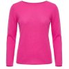 SIX_O_SEVEN Damen Pullover S162-03-6515 – Feinstrick Pullover in Neon Pink